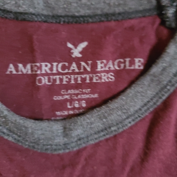 Lot of 3 American Eagle shirts- 2M, 1L - Picture 3 of 12